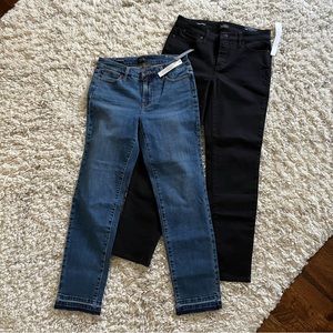 2 Talbots Slim Ankle Jeans NWT